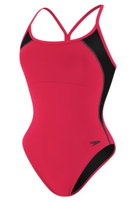 Women's Mesh Sport Back 1 Piece - Pink