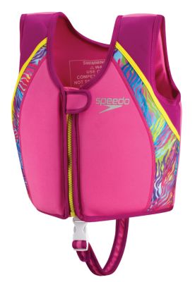 Girls' Neorprene Swim Vest - Pink