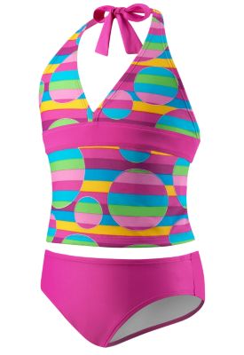 Girls' Alisa 2 Piece Halter Tankini