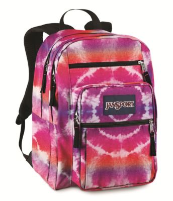 Big Student Backpack - Pink Prep Hippy Skip