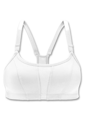 Women's Vented Cami Sports Bra - White