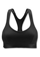 Women's Vented Racerback Sports Bra - Black