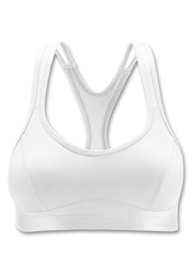 Women's Vented Racerback Sports Bra - White