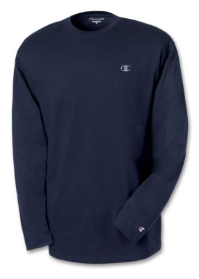 Men's Jersey L/S Tee - Navy / Dark Blue