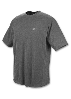 Men's Double Dry Training Tee - Gray