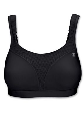 Women's Spot Comfort Full Support Bra - Black