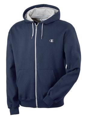Men's ECO Fleece Zip Hood - Navy / Dark Blue