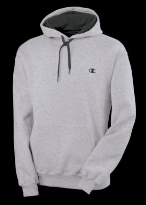 Men's ECO Fleece Pullover Hood - Gray