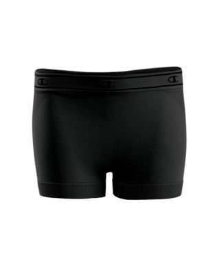 Women's Fitness Boy Short - Black
