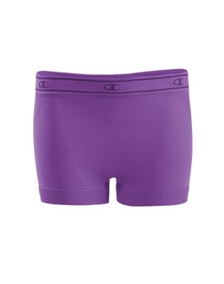 Women's Fitness Boy Short - Purple