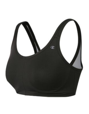 Women's Distance Underwire Sports Bra C/D - Black 