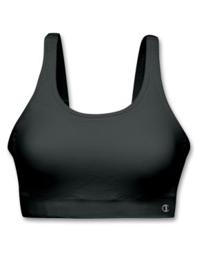 Women's Seamless Underwire Sports Bra - Black