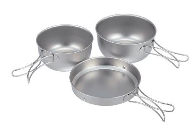 3-piece Titanium Cookset
