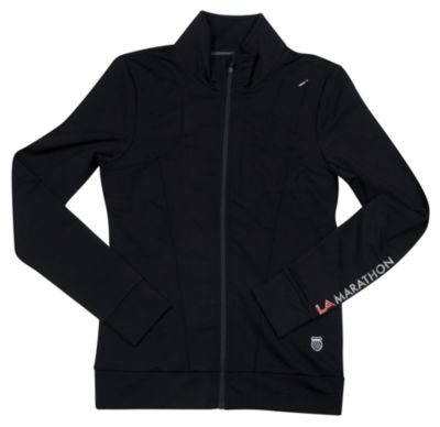 Women's LA Marathon Cover Up Jacket - Black