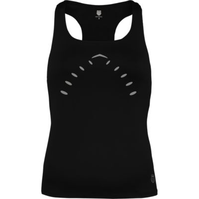 Women's LA Marathon Reflective Tank - Black
