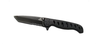 Evo-Mid Size Serrated Edge, Tanto Blade Clip Knife