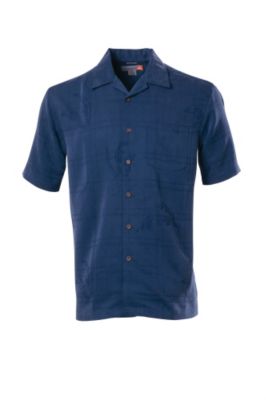 Men's Kailua Beach Shirt - Navy / Dark Blue