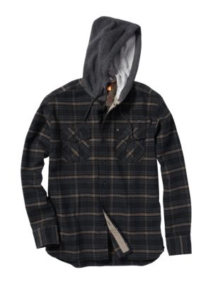 Men's Kelso Beach LS Woven Shirt - Black