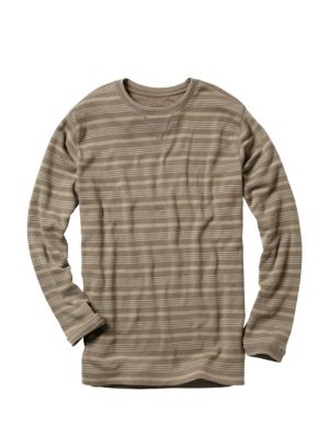 Men's Cowells Beach LS Knit Jacket - Light Brown / Beige