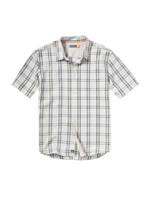 Men's Bay Waves Woven S/S Shirt - Khaki