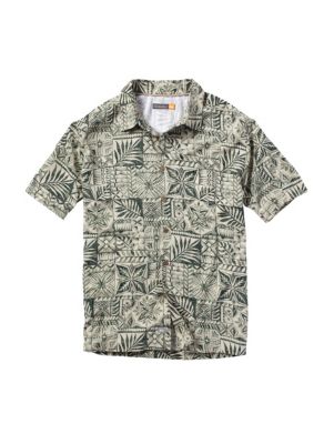 Men's Matala Woven S/S Shirt - Green