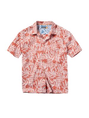 Men's Inferno Woven S/S Shirt - Red