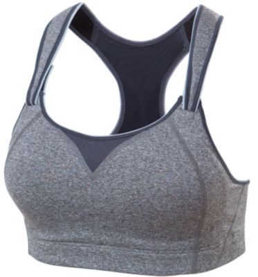 Women's Rebound Racer Bra - Charcoal