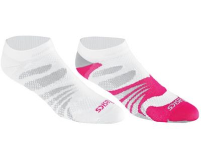 Women's 2PK Hera Diva Sleek No Show Sock - Medium