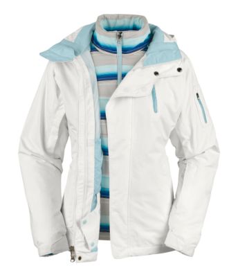 Women's Femtech Triclimate Jacket - White
