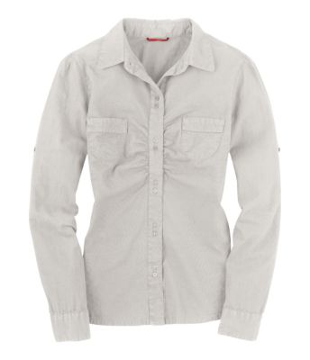 Women's L/S Good Luck Shirt - White