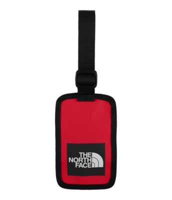 Base Camp Luggage Tag - Red / Black