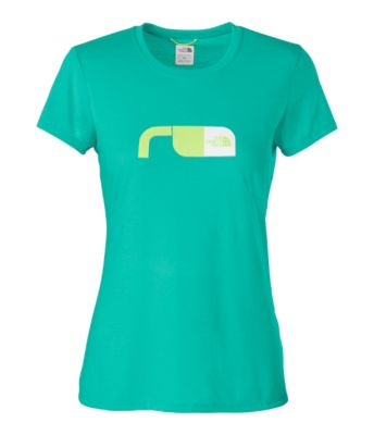 Women's S/S Reaxion Graphic Performance Tee - Blue