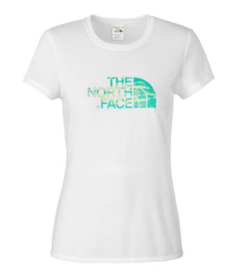 Women's S/S Reaxion Graphic Performance Tee - White