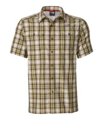 Men's S/S Pine Knot Woven Shirt - Tan