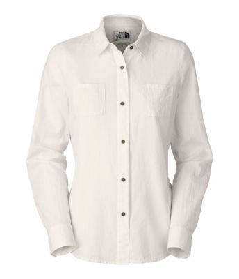 Women's L/S Lost Lakes Shirt - Cream