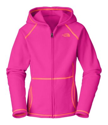 Girls' Glacier Full Zip Hoodie - Pink
