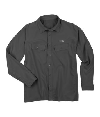 Men's L/S Harvey Pass Woven Shirt – Charcoal