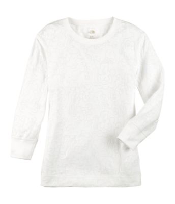 Women's 3/4 Sleeve Cloudy Day Tee – White