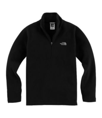 Boys' TKA 100 Glacier 1/4 Zip - Black