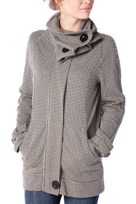 Women's Heck Yes Fleece Jacket - Black Patterned