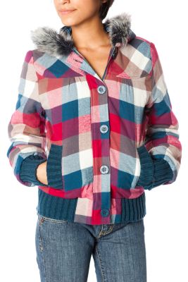 Women's Ponderosa Jacket - Red Patterned