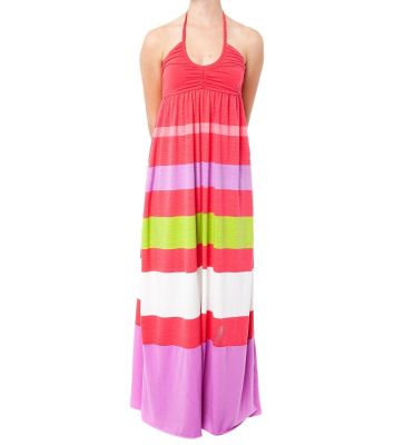 Women's Picnic Girl Maxi Dress - Pink