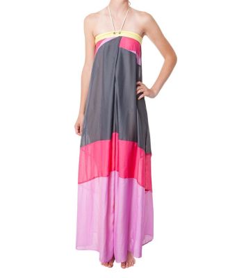 Women's Free Love Maxi Dress - Gray