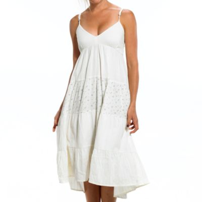 Women's Roseberry Poplin Dress - Cream