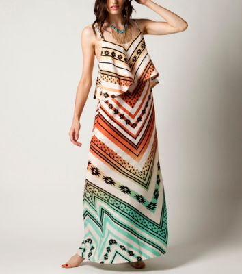 Women's Nina Maxi Dress - Pattern