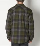 Men's Weller Flannel Shirt - Green Patterned