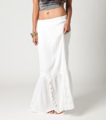 Women's Flower Child Skirt - White