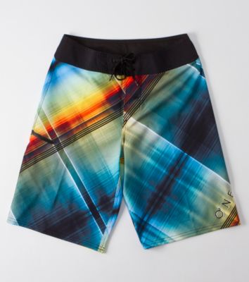 Boys' Millenia Crosshatch Boardshort - Pattern