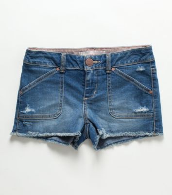 Girls' Tonie Denim Short - Denim Blue