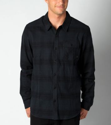 Men's Chimera L/S Woven Shirt-Black